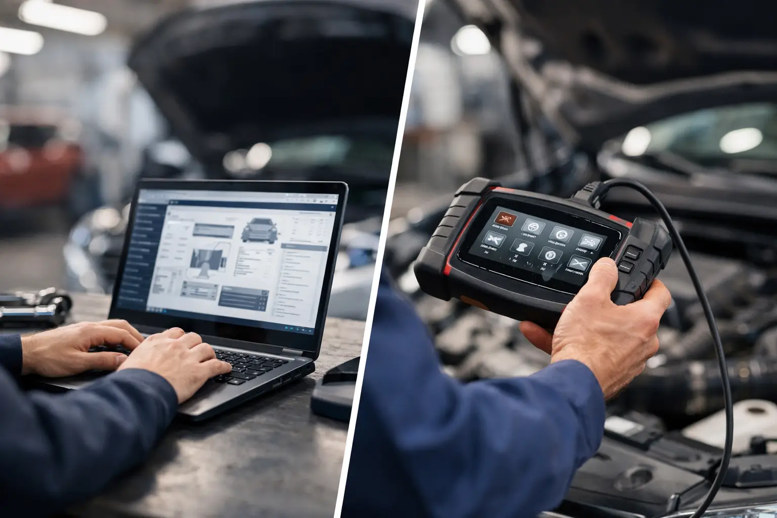Service Software vs Scan Tool