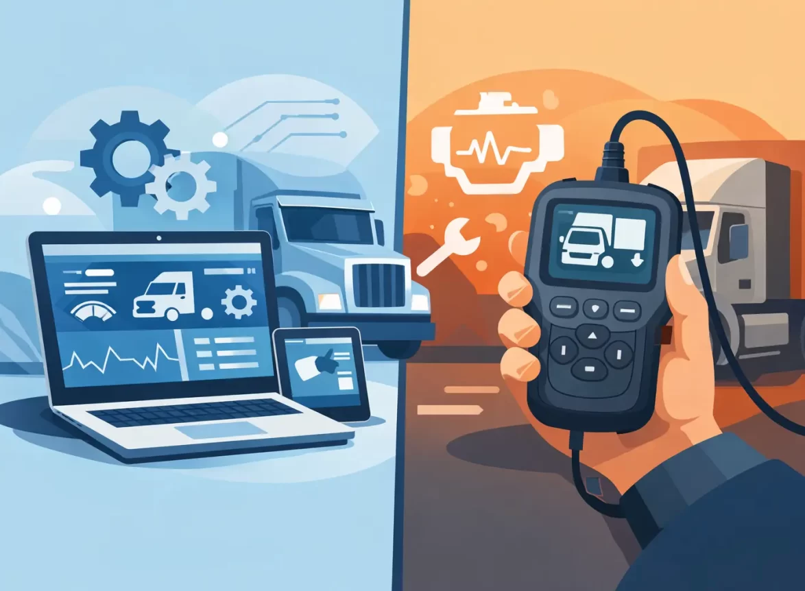 Truck Diagnostic Software vs Scanner