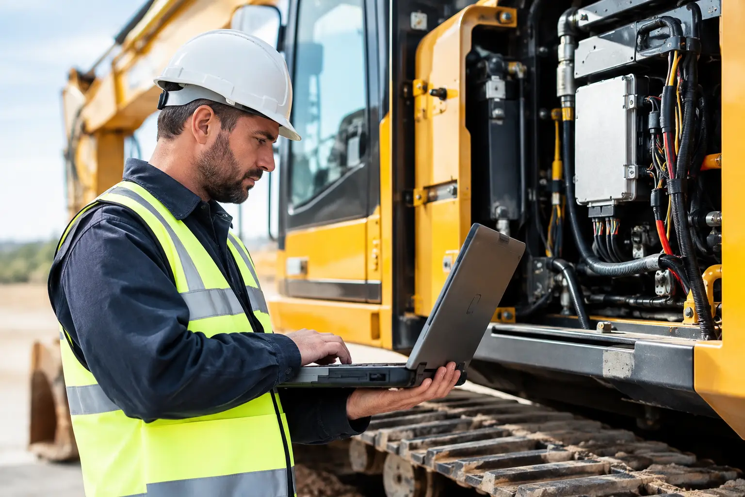 ECM Programming for Heavy Equipment Repairs